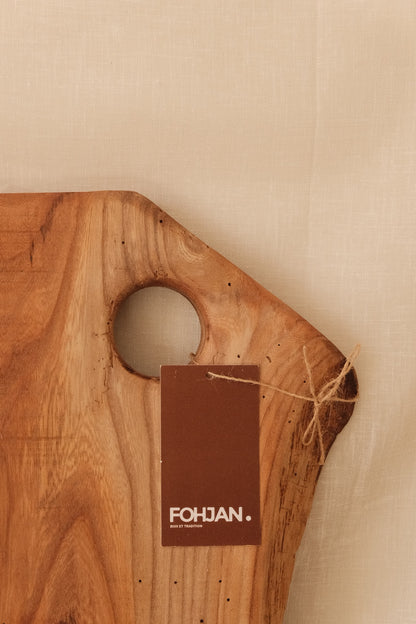 Planche artisanale en chêne