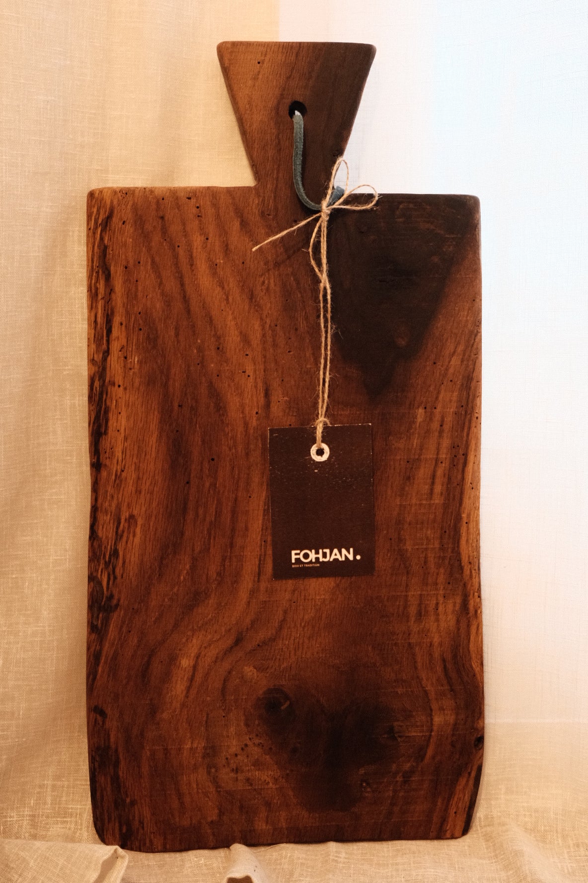 Planche artisanale en chêne